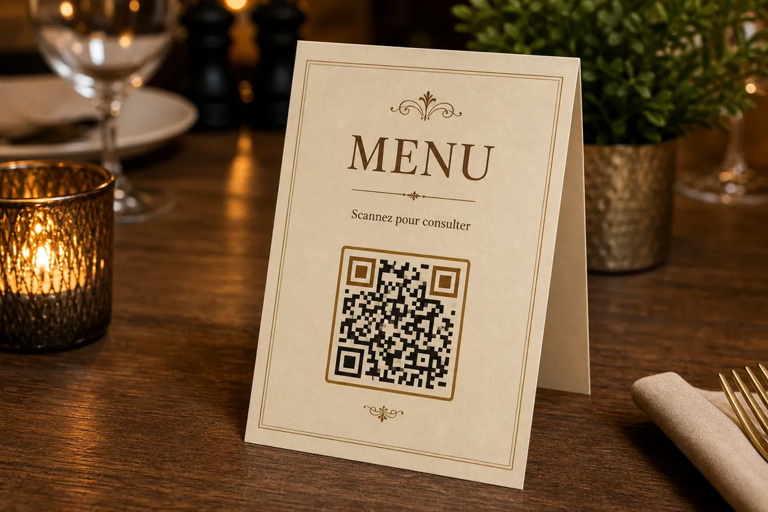 Menu restaurant